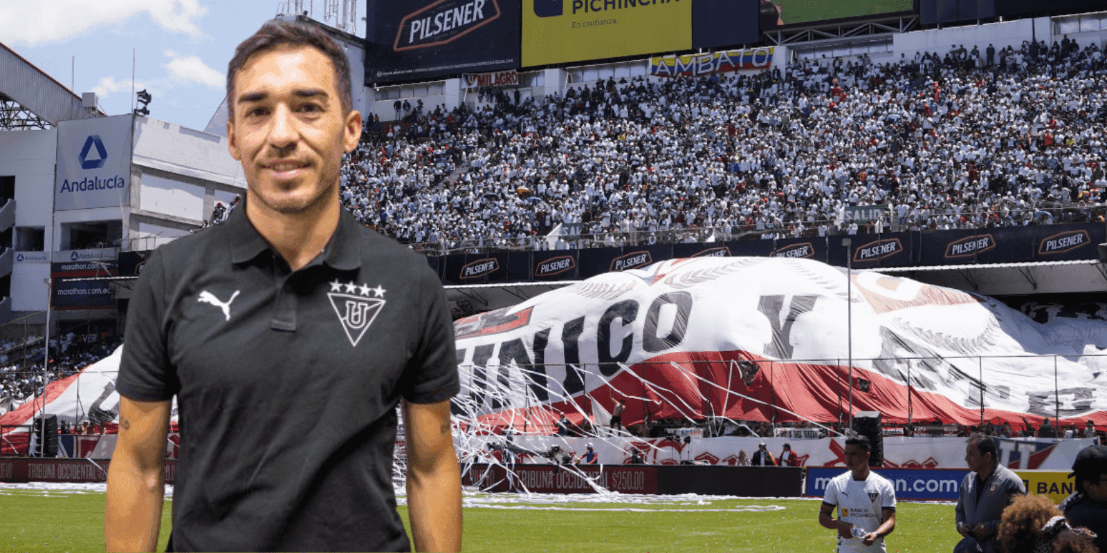 Lisandro Alzugaray tenía la victoria en el primer tiempo