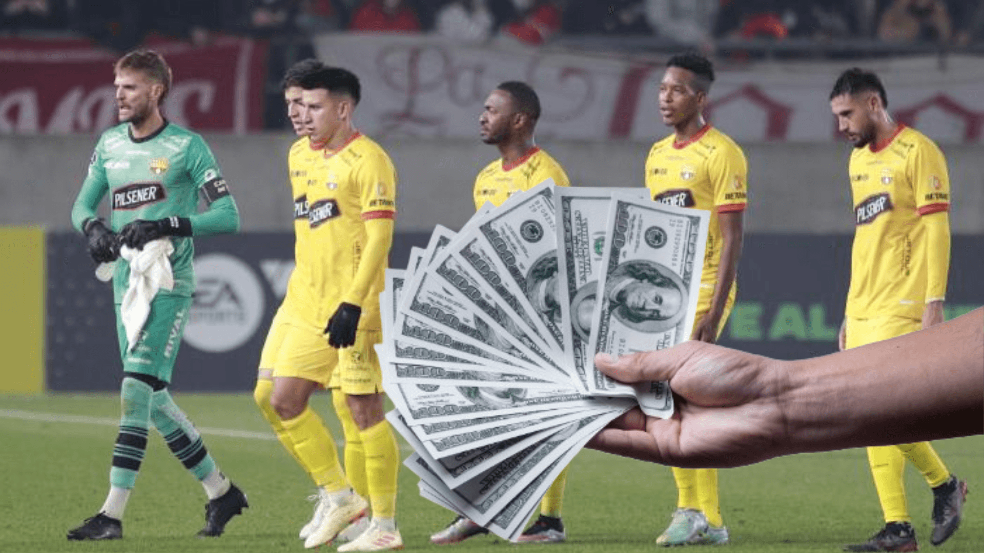 Lo buscaban como fichaje estrella, pero Barcelona SC aún tiene deudas
