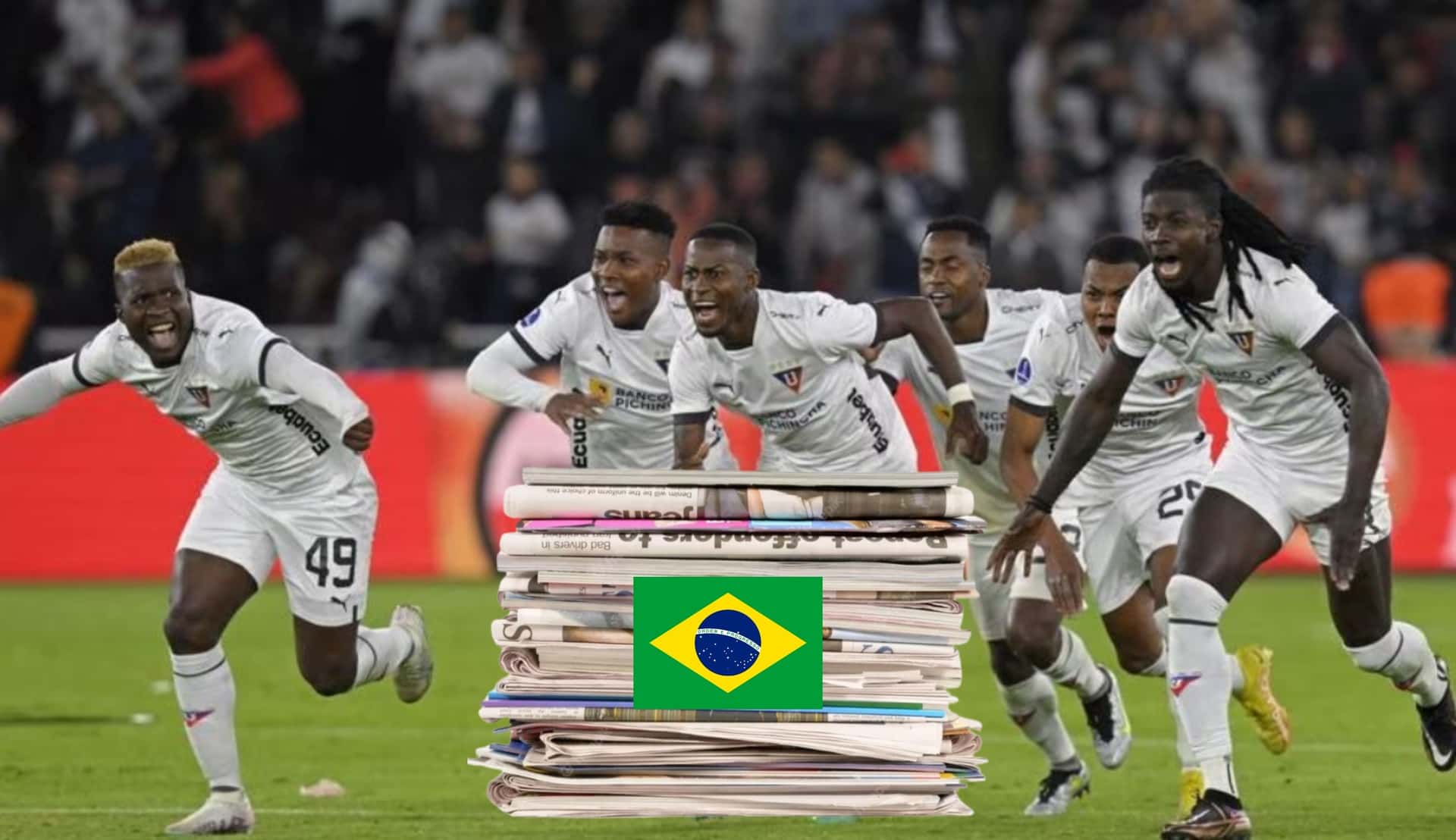 Lo que dijeron desde Brasil tras un nuevo título del conjunto ecuatoriano.