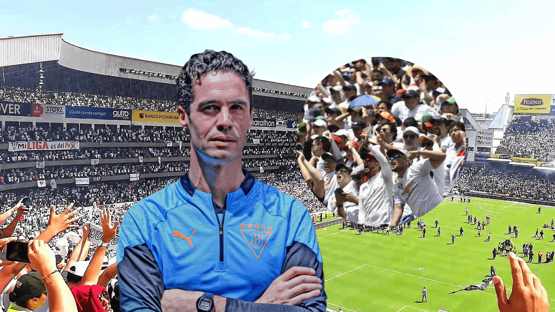 Lo que dijeron los hinchas de Josep Alcácer a pesar que LDU ganó