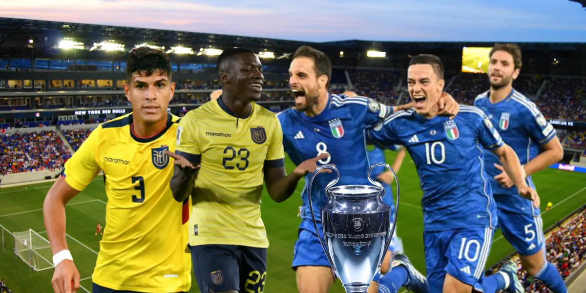 Lo que dijo figura de Italia sobre la Selección Ecuatoriana
