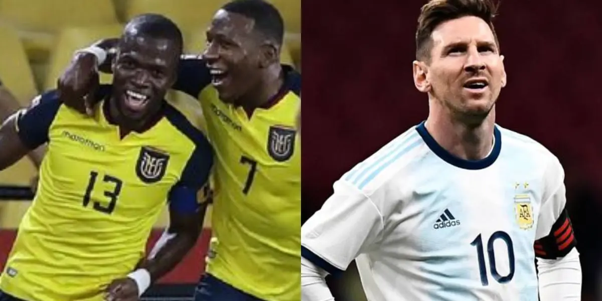 Lo que hizo Enner Valencia para poder unirse a la Selección Ecuatoriana y la diferencia con Messi