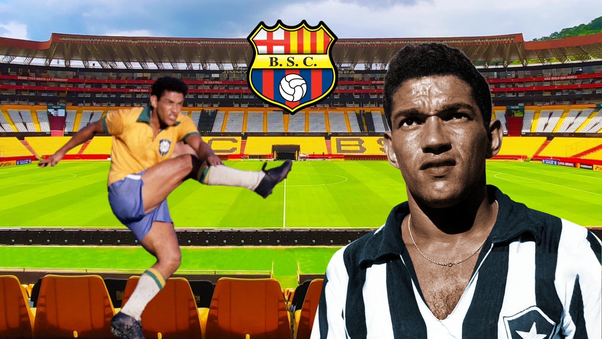 Lo que hizo un jugador de Barcelona SC, le dicen Garrincha y ya marcó gol con el ídolo