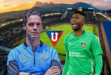 Lo que le dijo Alexander Domínguez al nuevo entrenador de Liga de Quito
