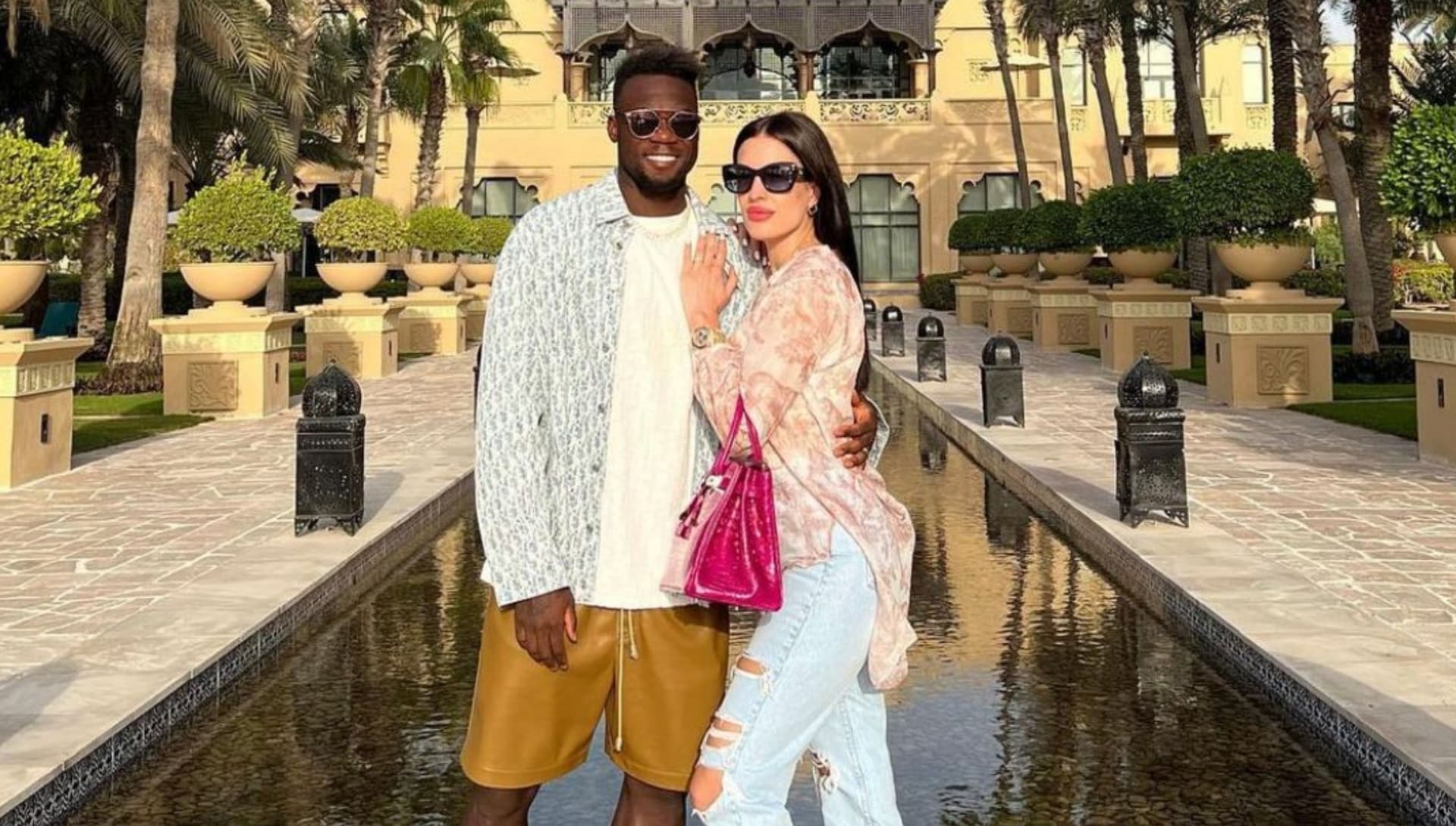 Lo que le regaló María García a Felipe Caicedo por su cumpleaños