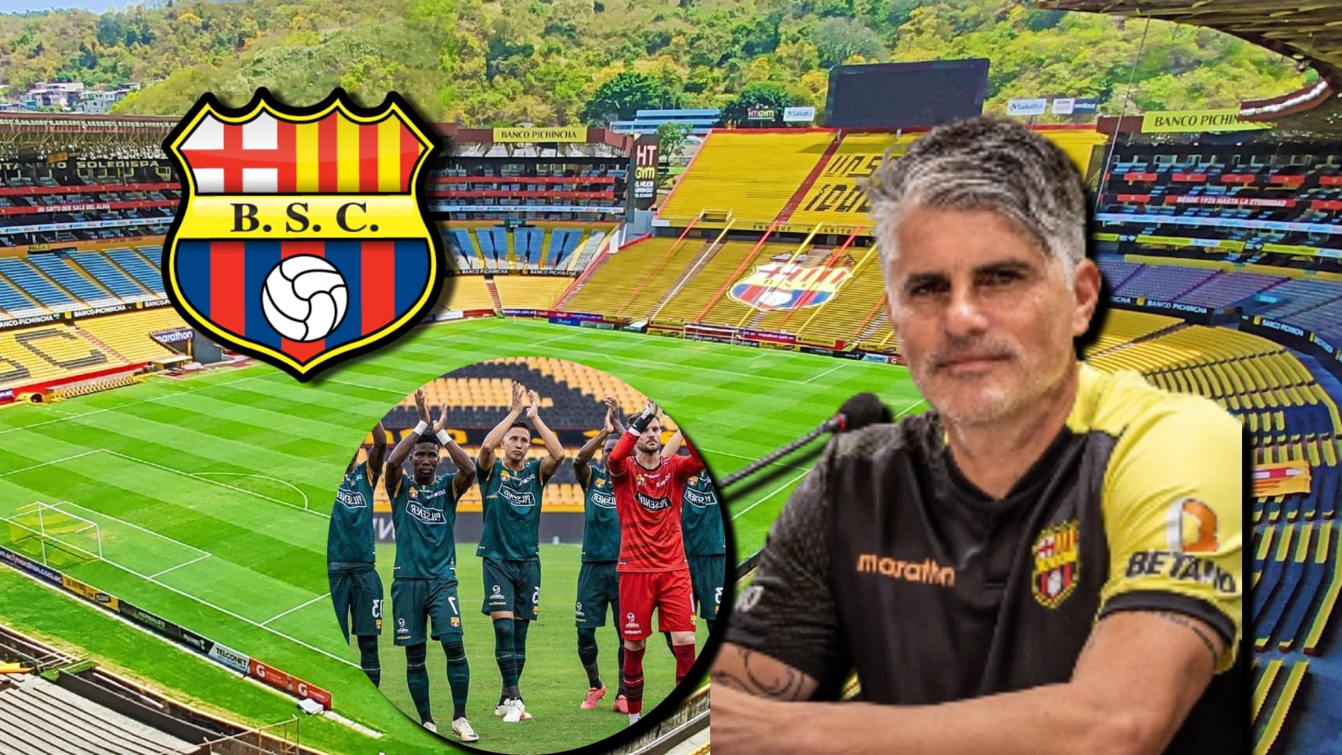 Lo que no deja dormir a Diego López en Barcelona SC, no solo serían las lesiones