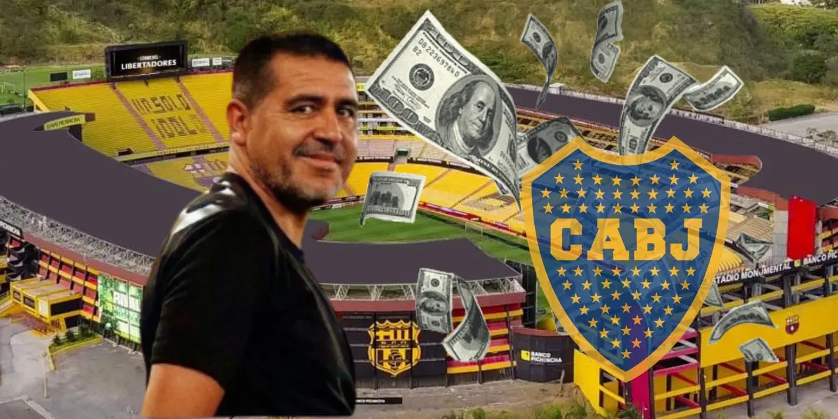 Lo que pagaría Boca Juniors para quitarle un jugador a Barcelona SC