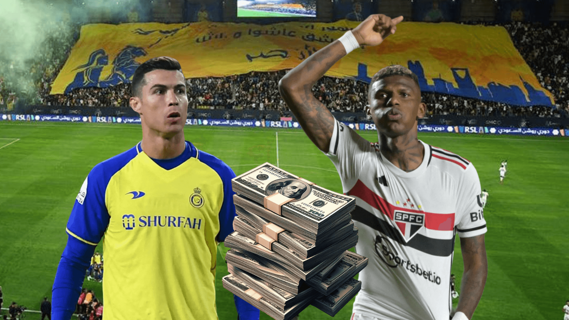 Lo que pasaría a ganar Robert Arboleda si jugara con Cristiano Ronaldo