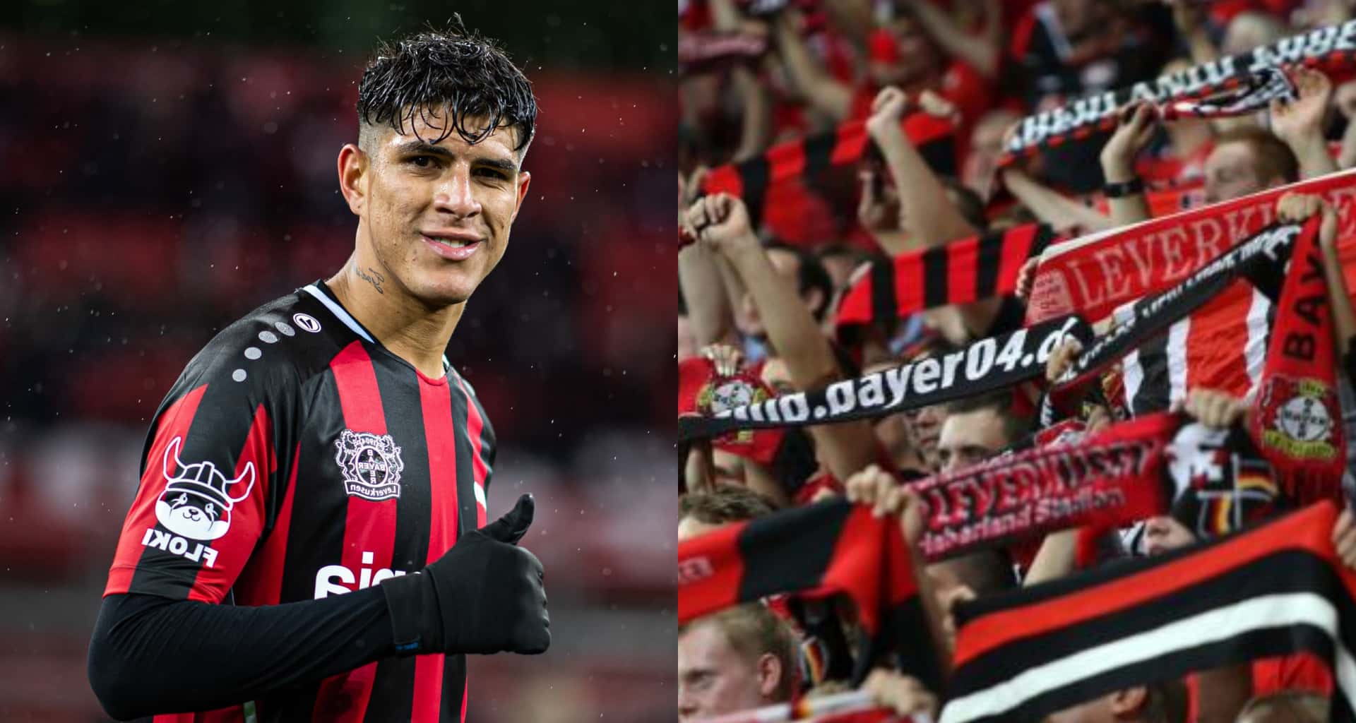Los aficionados del Bayer Leverkusen demostraron su molestia con el estratega Gerardo Seoane