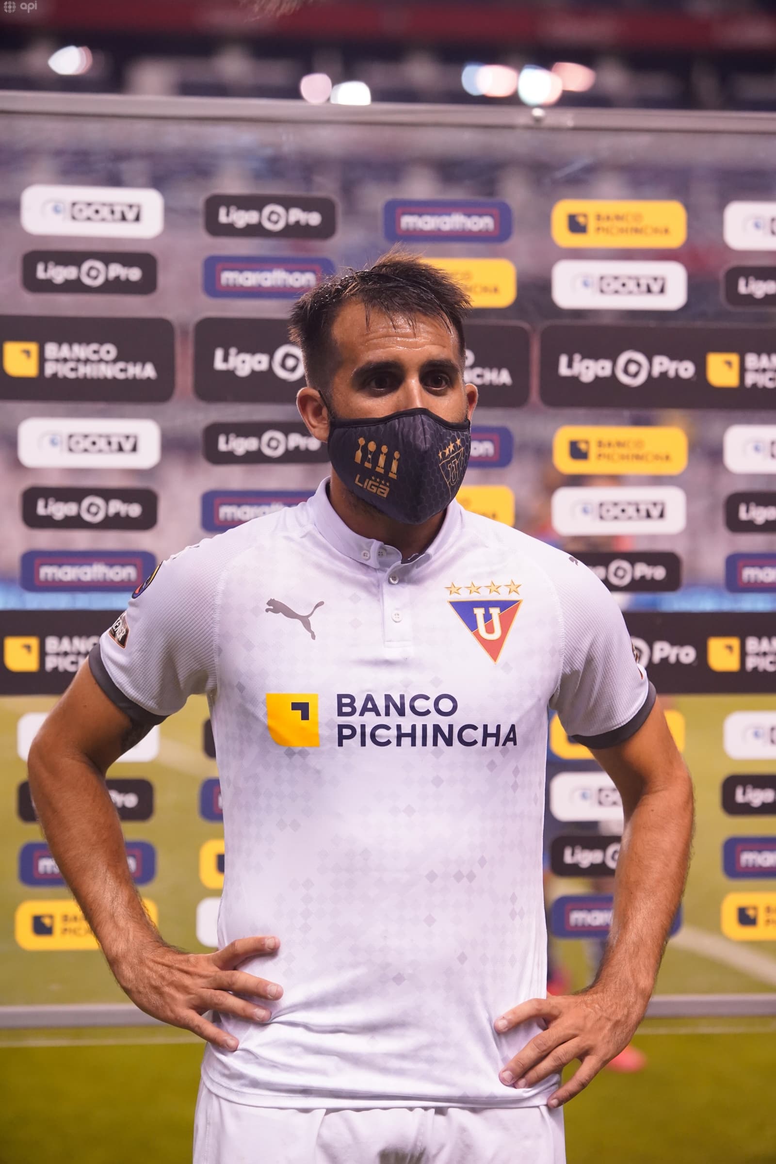 Los Albos preparan su partido de Copa Libertadores