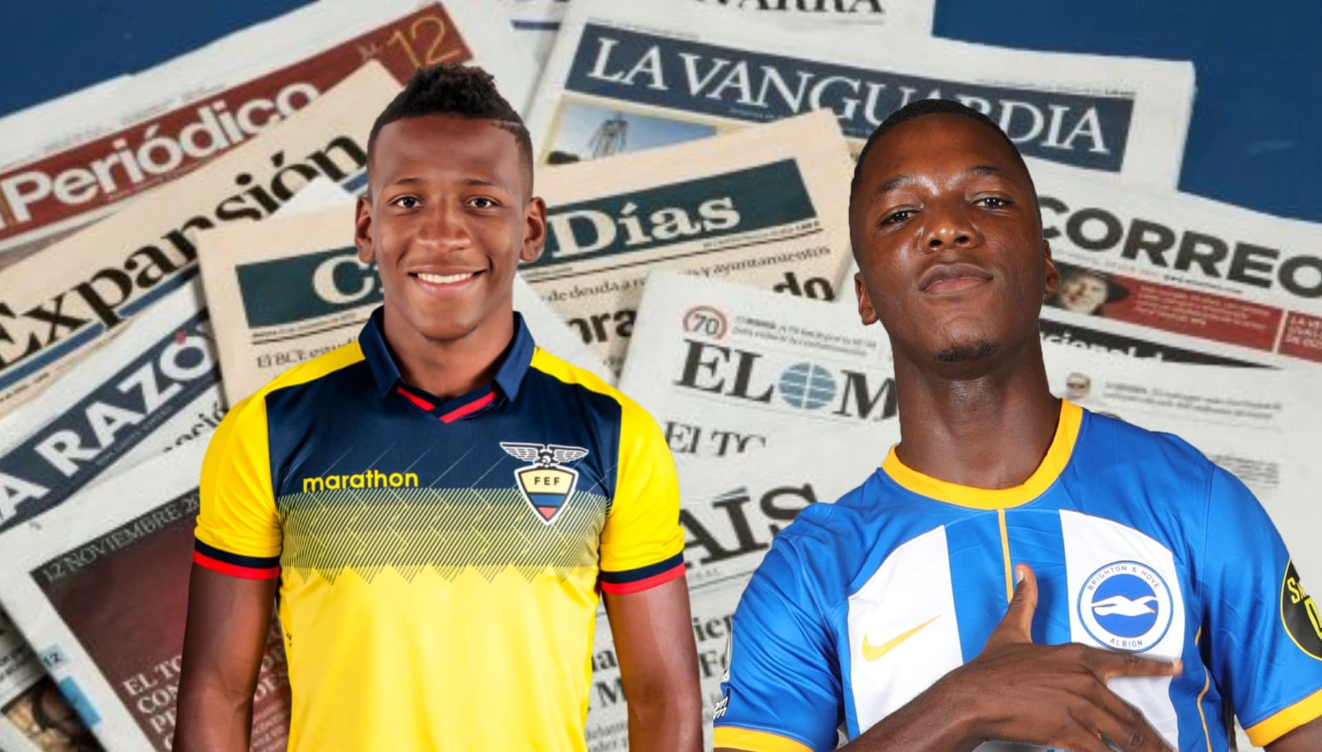 Los ecuatorianos jugaron un gran partido con el Brighton de la Premier League inglesa