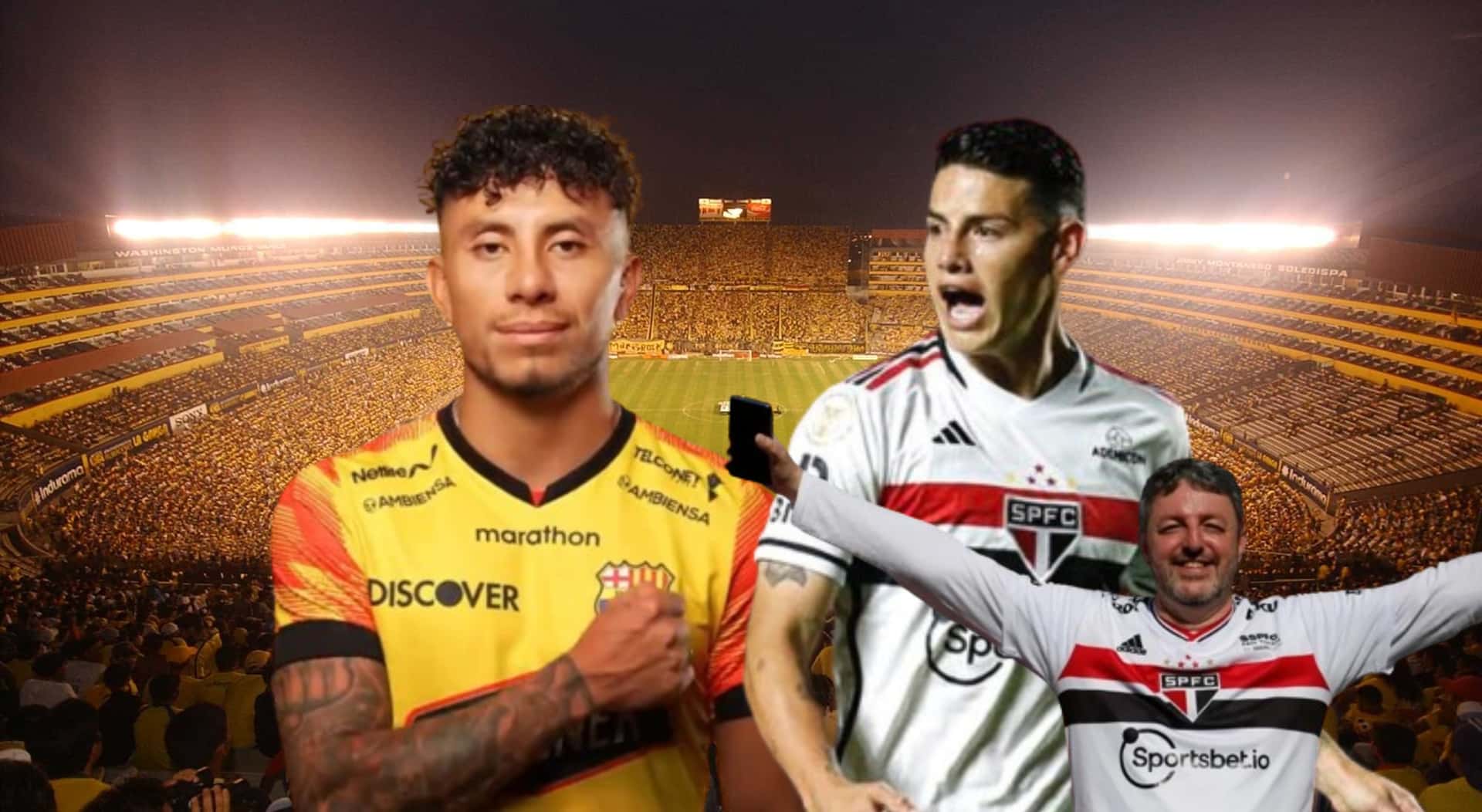 Los hinchas brasileños menospreciaron al conjunto tricolor, con miras a la Copa Libertadores. FOTO: Academic