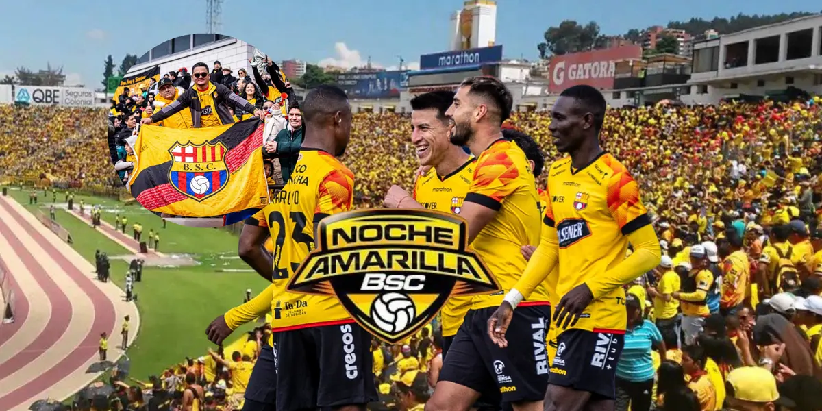 Locura por Barcelona SC, la reacción de los hinchas a la Noche Amarilla en Quito