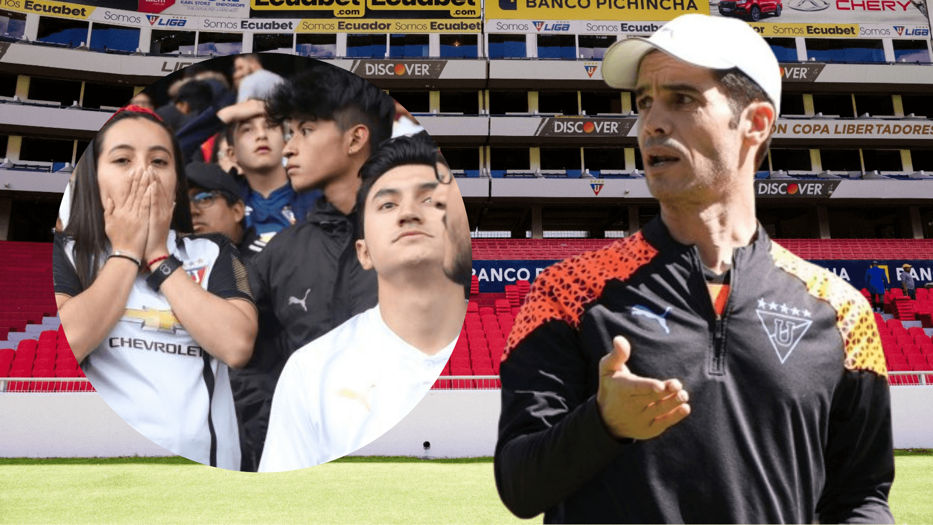 Los hinchas de Liga de Quito ya no soportan ni verlo