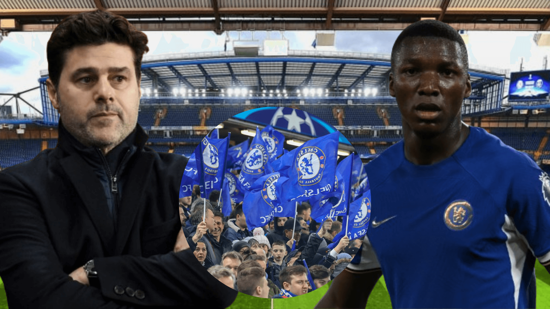Los hinchas del Chelsea no se olvidaron de Moisés Caicedo