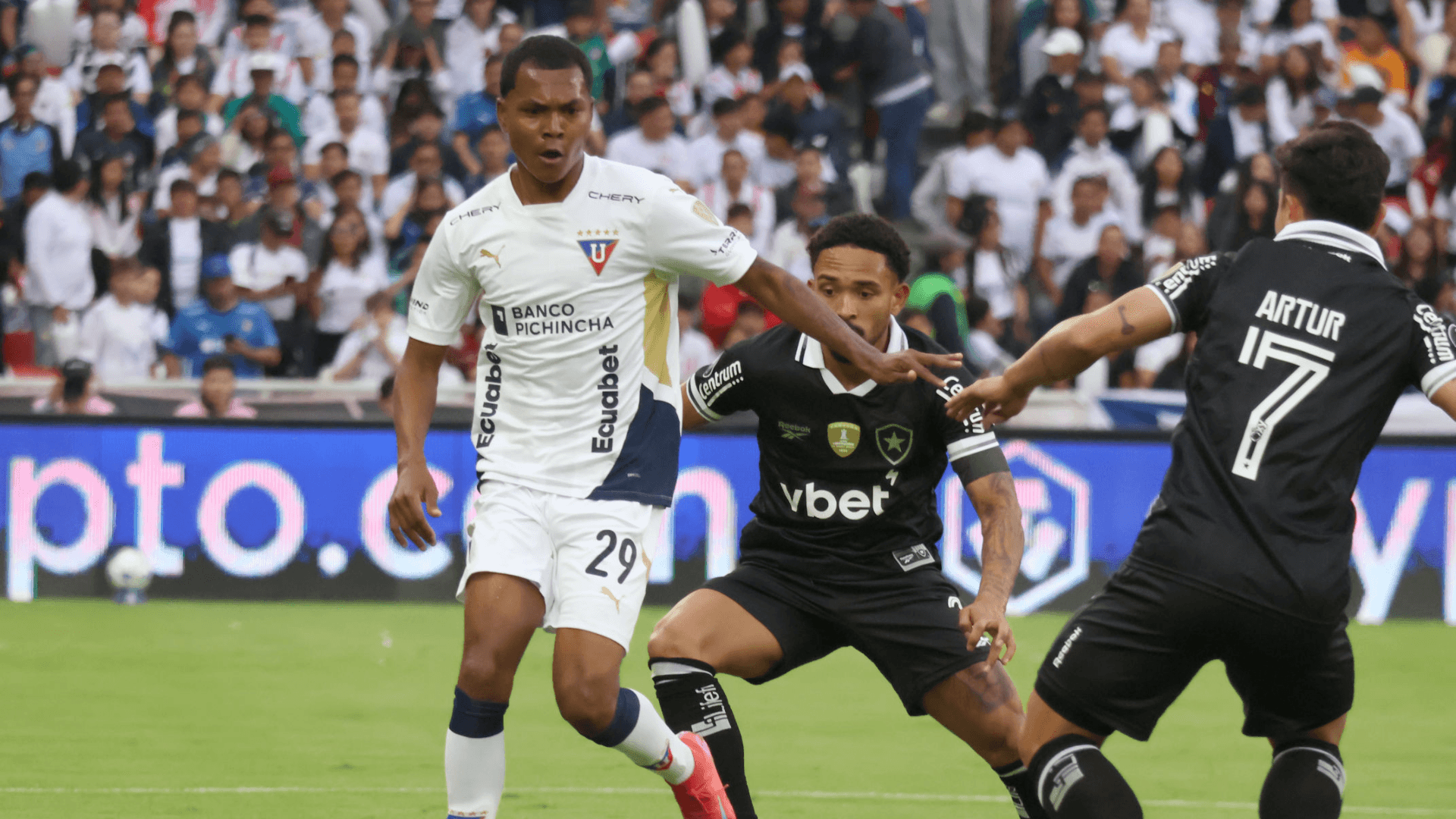 Los hinchas del Fogao en redes sociales mencionaron que Liga de Quito es un digno rival y que está para eliminar al Sao Paulo en cuartos