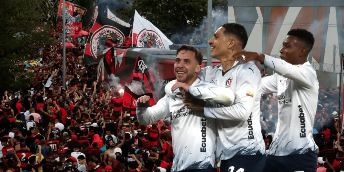 Los hinchas de Flamengo se burlaron de Fortaleza