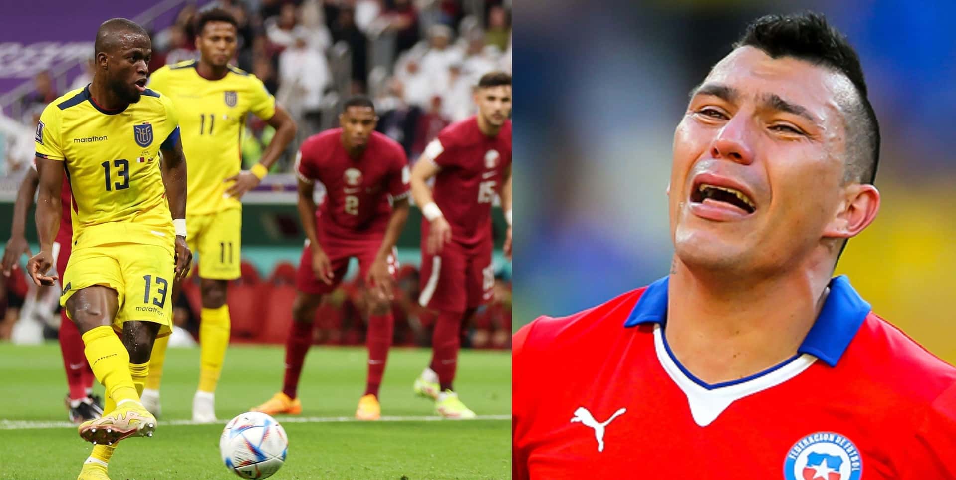 Los hinchas de la Selección Ecuatoriana se burlaron de los chilenos