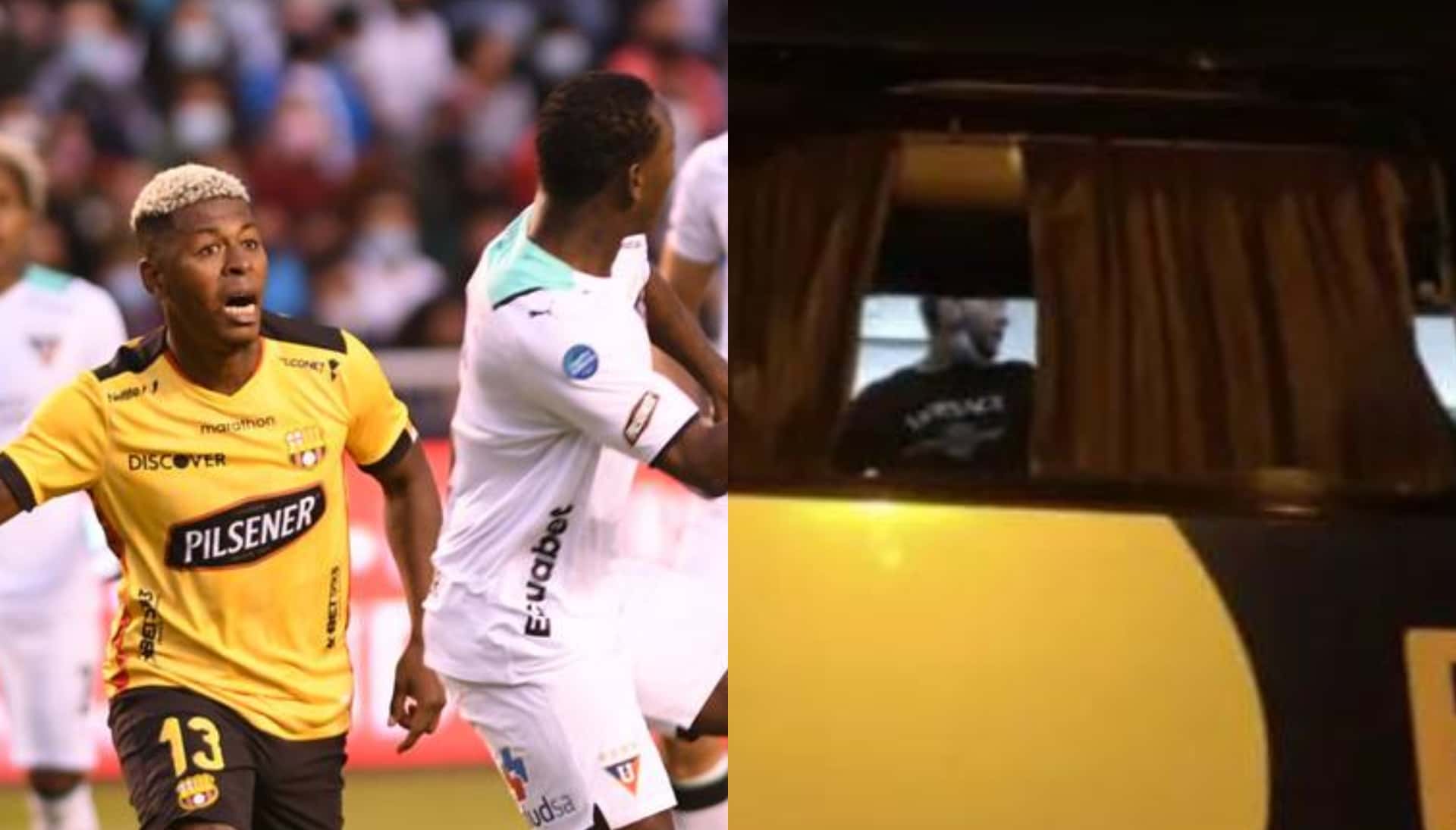 Los jugadores del 'ídolo' fueron agredidos por los hinchas de Liga de Quito
