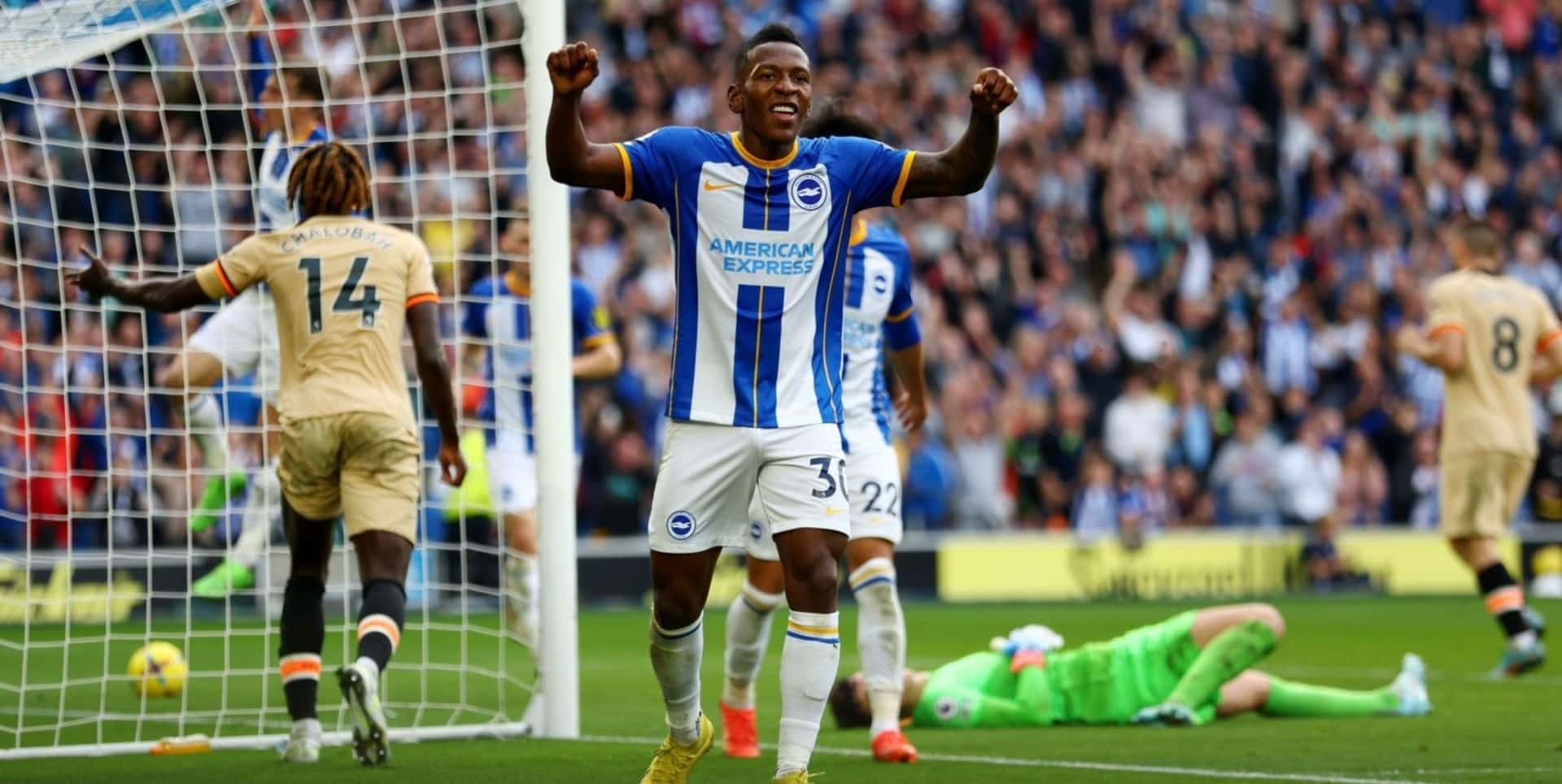 Los jugadores ecuatorianos una vez más volvieron a romperla en el Brighton