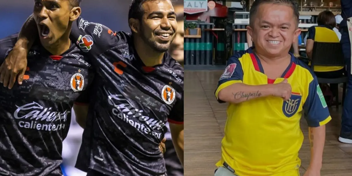 Los jugadores que militan en la Liga MX saludaron al influencer ecuatoriano