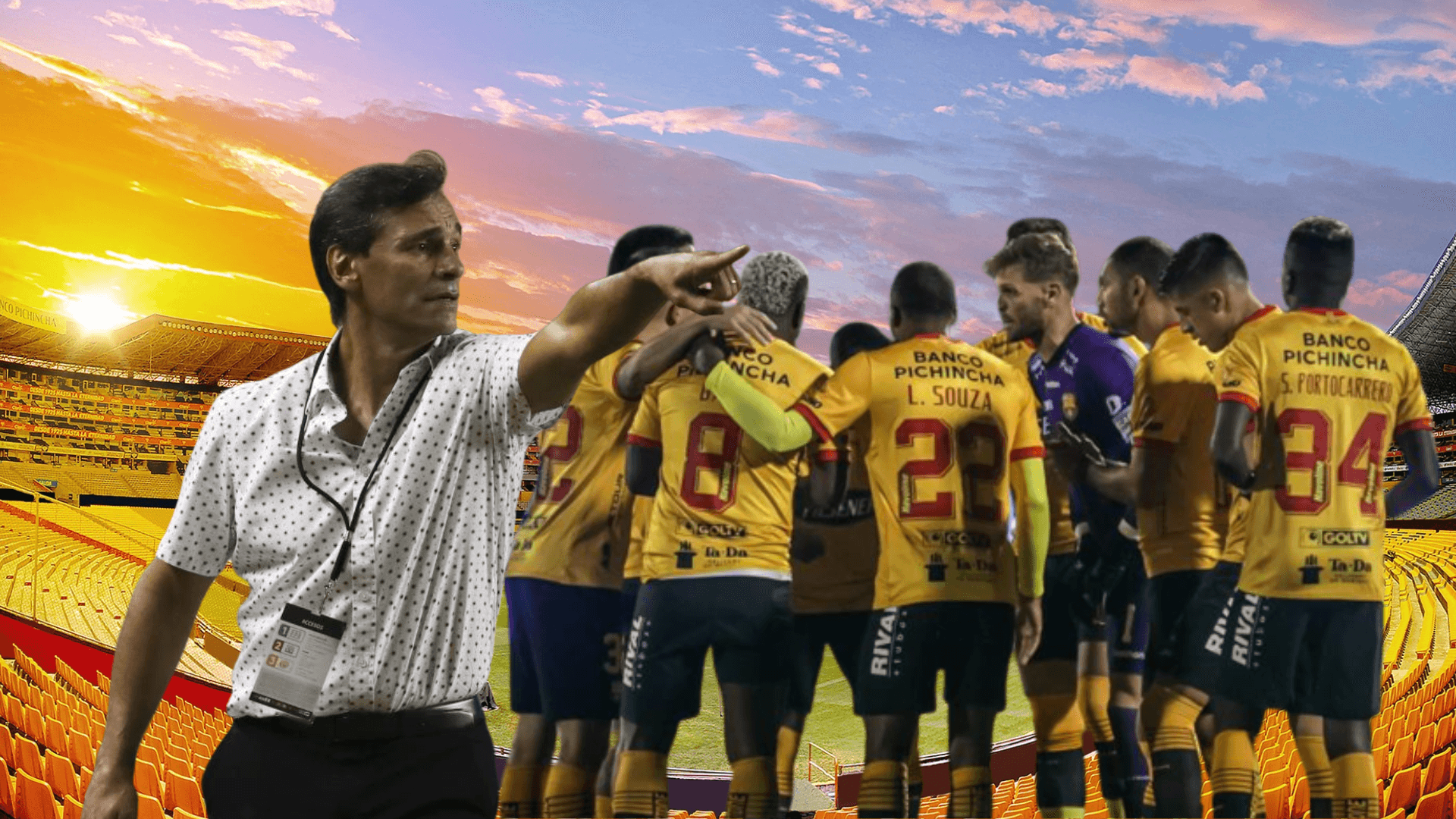 Los jugadores que podría llevarse de Barcelona SC Fabián Bustos