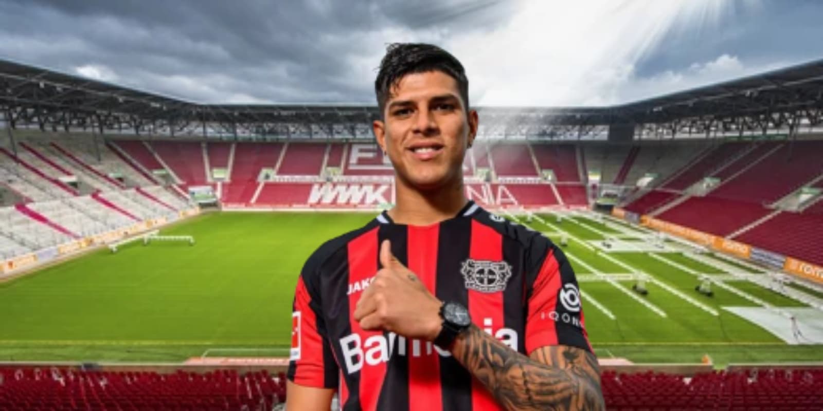 Los sorprendentes números de Hincapié en el partido de hoy en la Bundesliga