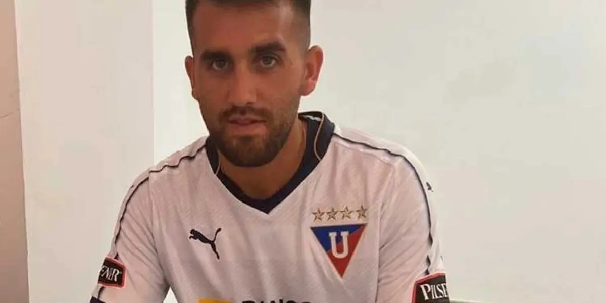 Lucas Villarruel fue renovado en Liga de Quito