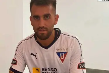 Lucas Villarruel fue renovado en Liga de Quito
