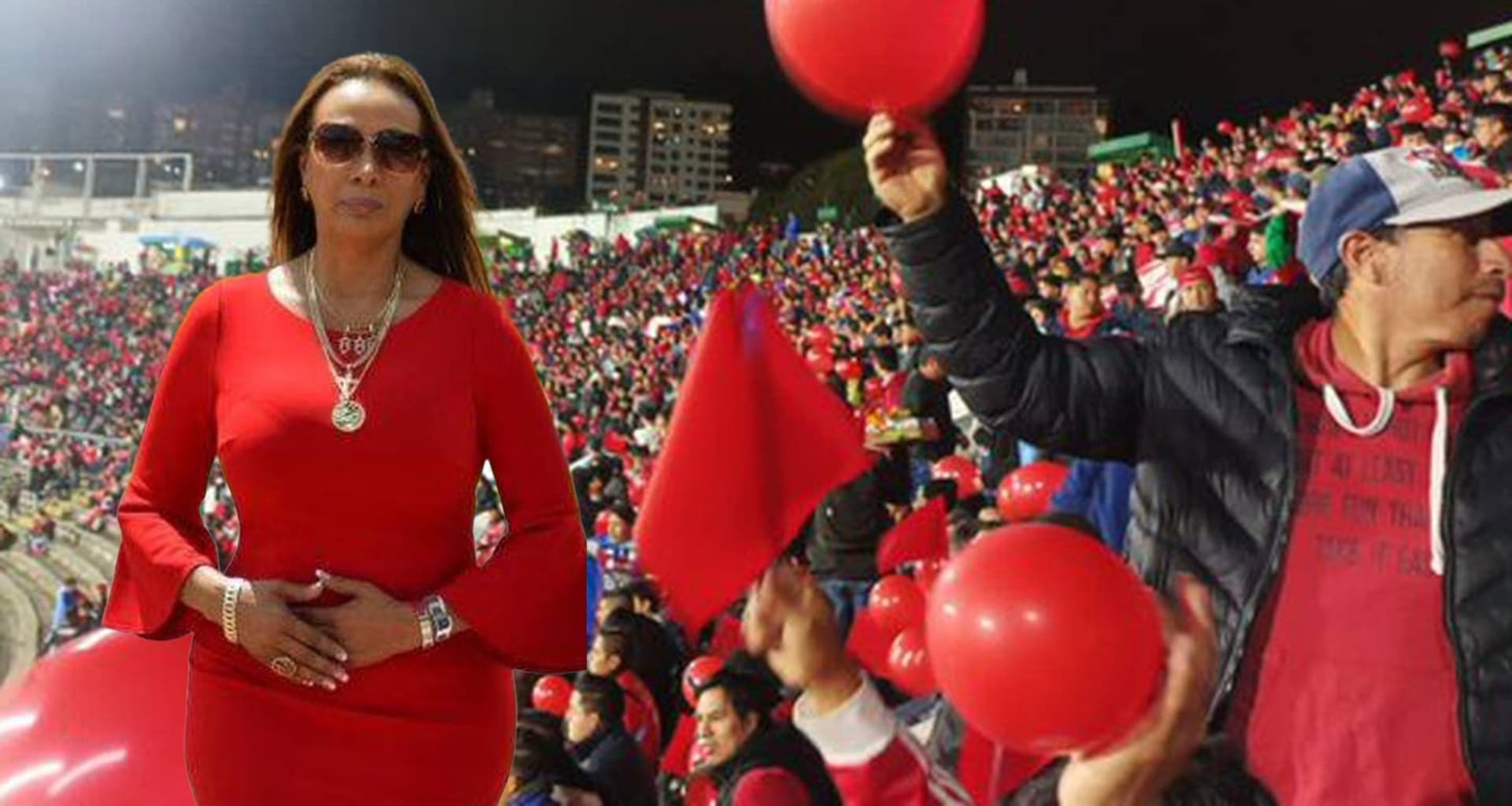 Lucía Vallecilla agredió a un hincha
