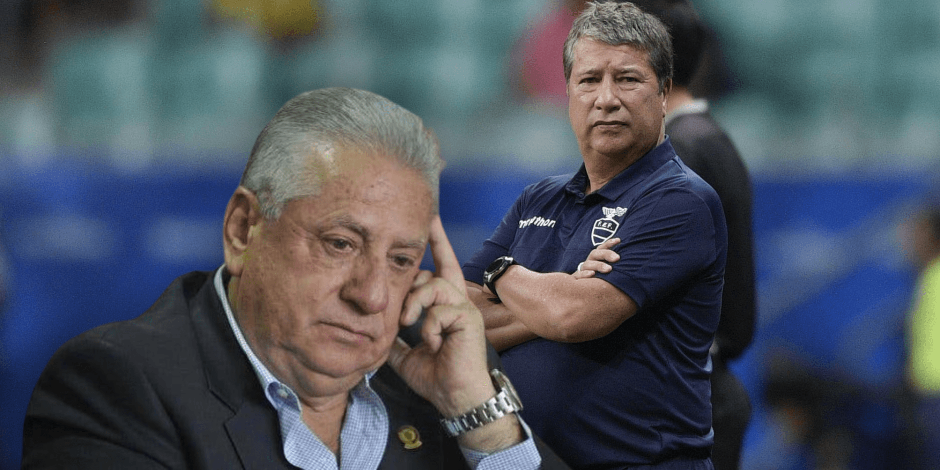 Luis Chiriboga y Hernán Darío Gómez (Fuente: Vistazo / El Universo)