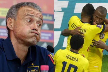 Luis Enrique, entrenador de la Selección de España, habló sobre lo sucedido en el cotejo de debut entre Ecuador y Qatar