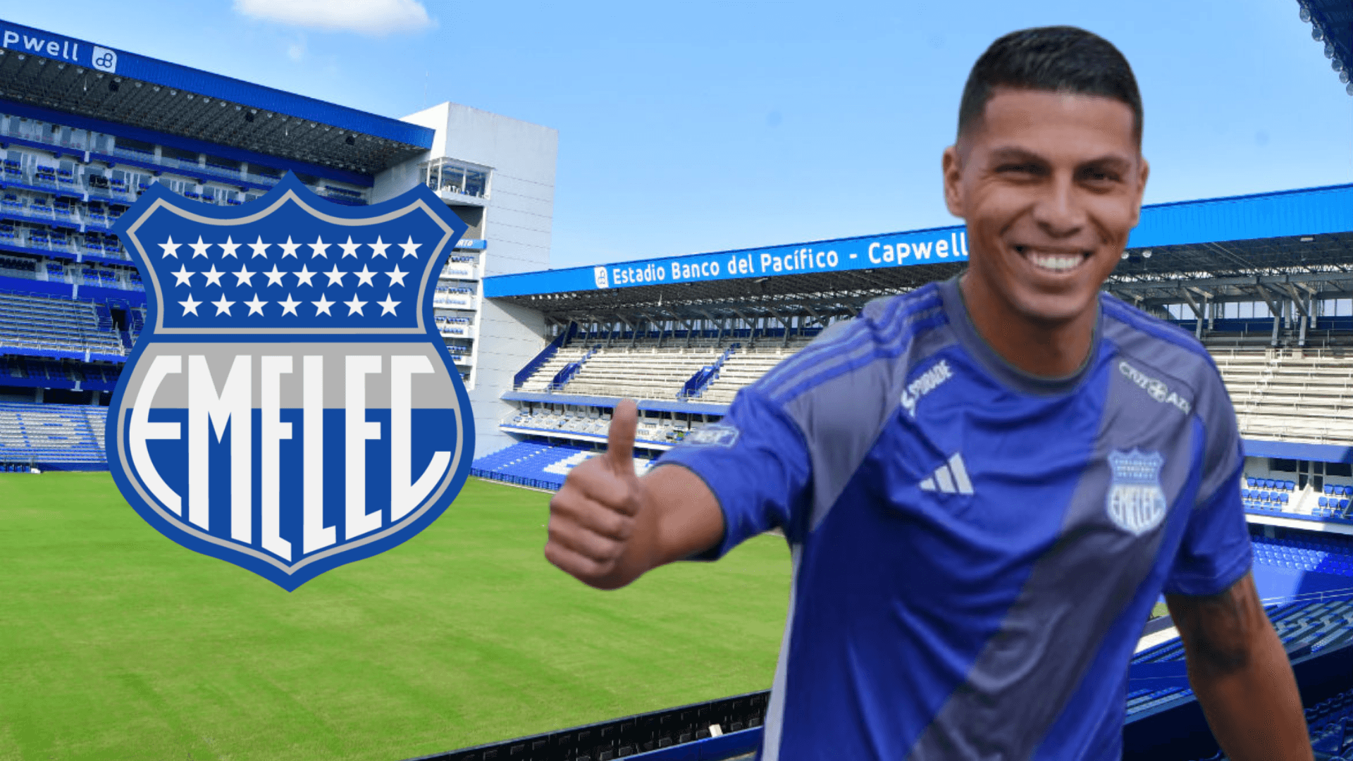 Luis Fernando León (Foto tomada de: El Universo/Emelec/Wikipedia)