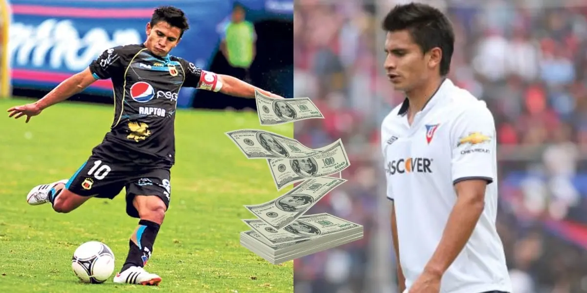 Luis Saritama tuvo un paso por Liga de Quito, donde se llegó a tasar en 1 millón de dólares. Conoce el costo de su pase en la actualidad que decidió defender la camiseta de Deportivo Quito una temporada más