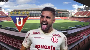En caso Luis Urruti llegue a Liga de Quito, el jugador que comería banca 