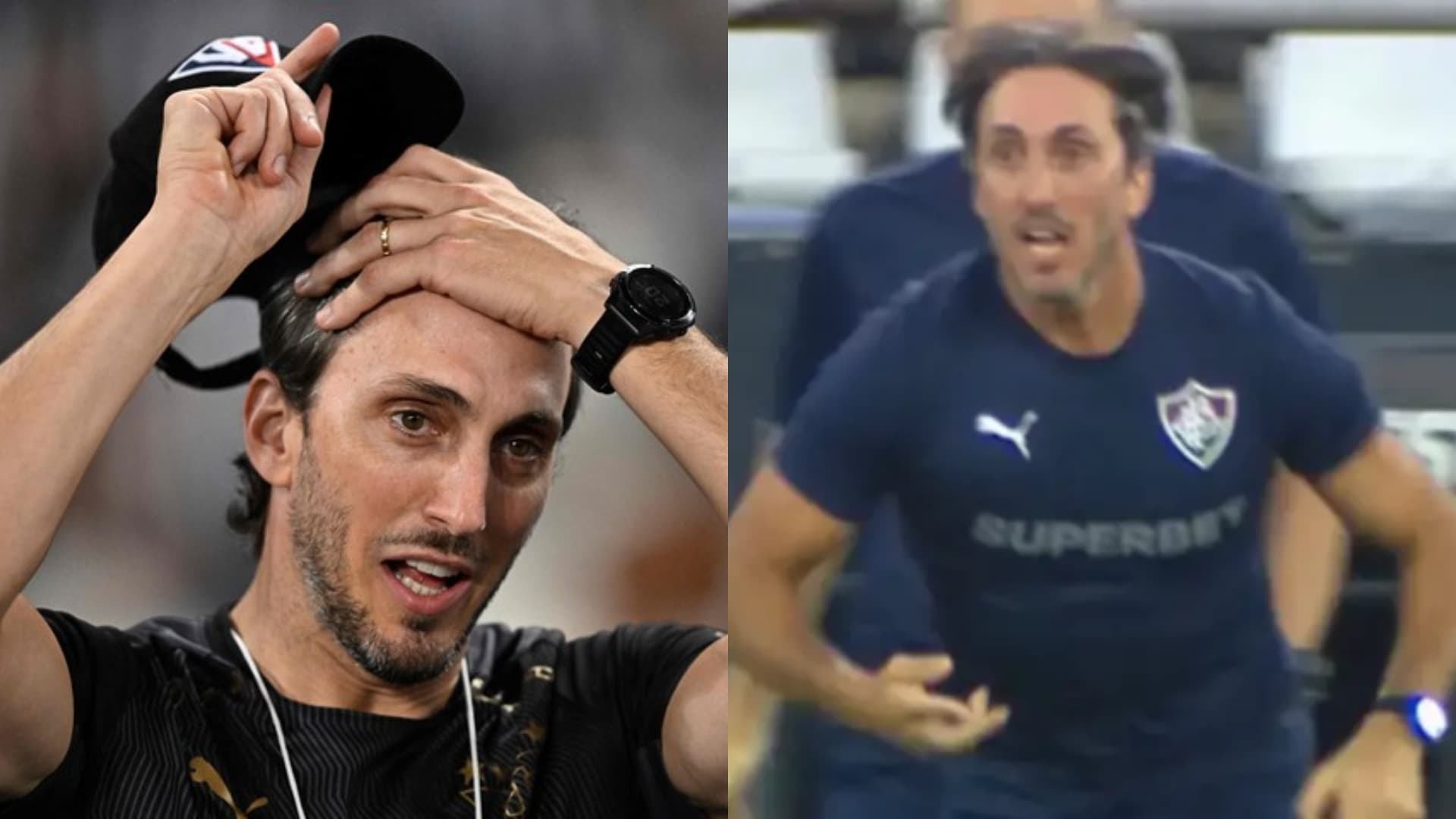 Luis Zubeldía estuvo desaforado, mira lo que hizo en el partido de Fluminense