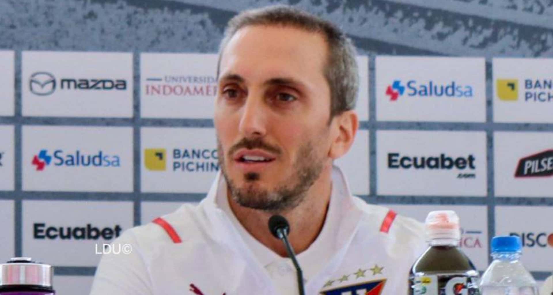 Luis Zubeldía habló luego de la eliminación de Liga de Quito y puso una excusa