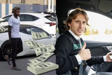 Luka Modric sigue en actividad y brillando con el Real Madrid, mientras que Felipe Caicedo ya se fue a Medio Oriente y no se sabe mucho de él Felipe Caicedo tiene un carro más costoso que Luka Modric, 10 del Real Madrid