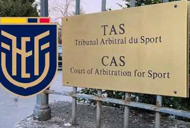 Malas noticias para la Federación Ecuatoriana de Fútbol la resolución del TAS no fue favorable
