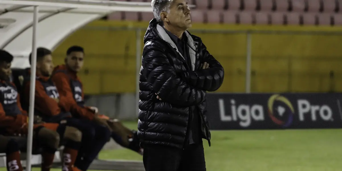 Marcelo Zuleta, director técnico de El Nacional, habló sobre su futuro, el mismo que podría estar en otro equipo la siguiente temporada.