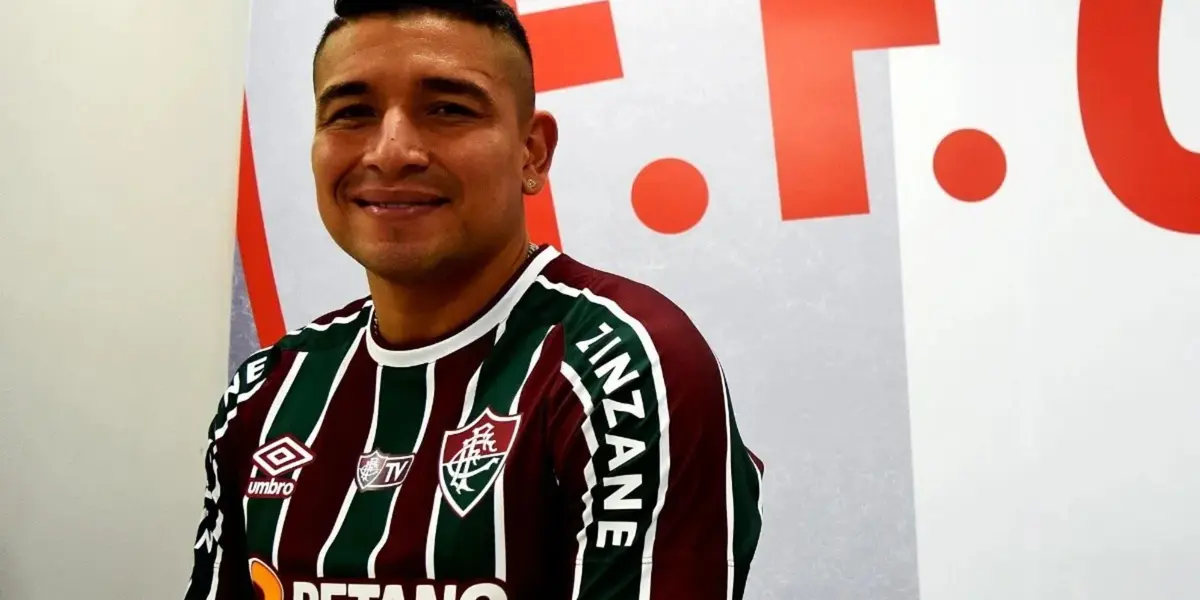 Mario Pineida que estaba teniendo minutos en Fluminense, parece que la estantería se le empezó a caer porque quieren un nuevo jugador
