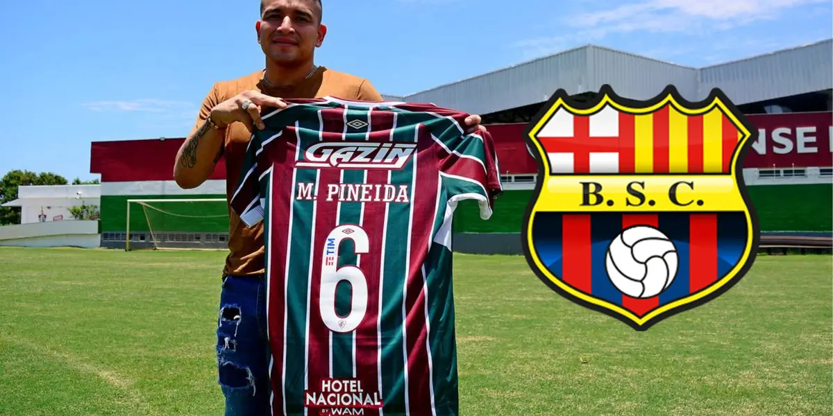 Mario Pineida y el valor que tiene ahora en Fluminense de Brasil tras pasar por Barcelona SC