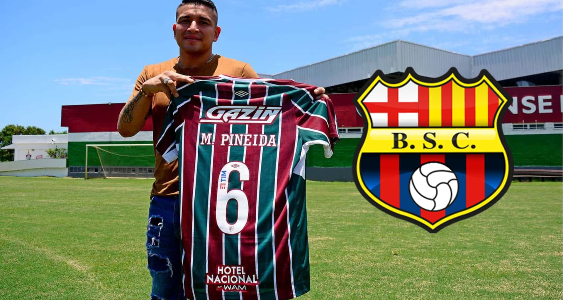 Mario Pineida y el valor que tiene ahora en Fluminense de Brasil tras pasar por Barcelona SC