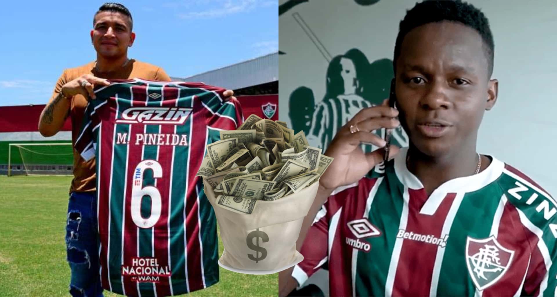 Mario Pineida y Juan Cazares compartirán equipo en Brasil. Fluminense anunció la contratación del Pitbull que compartirá camerino con otro ecuatoriano