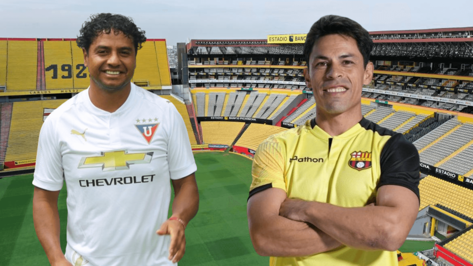 Matías Oyola y Frnaklin Salas (Foto tomada de: Extra/Liga de Quito/Matías Oyola)