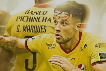 Mediante su cuenta de Instagram Marques se despidió oficialmente de Barcelona SC