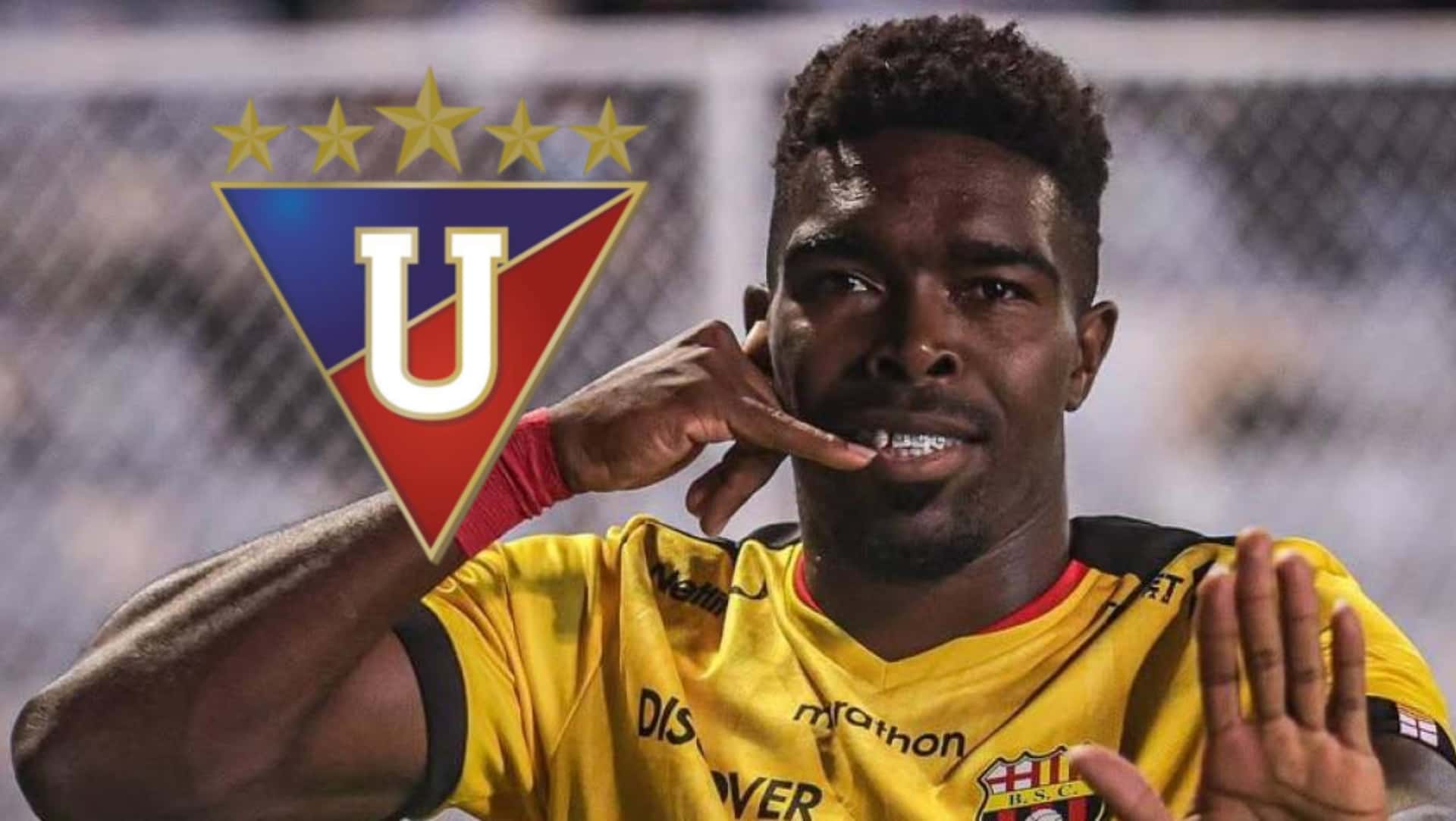 Michael Carcelén jugador de SD Aucas