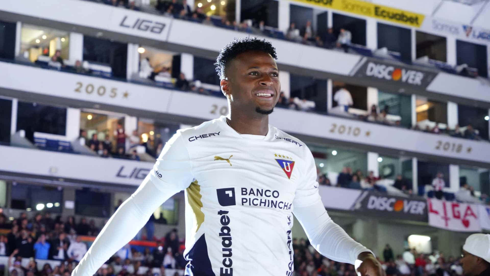 Michael Estrada jugador de Liga de Quito