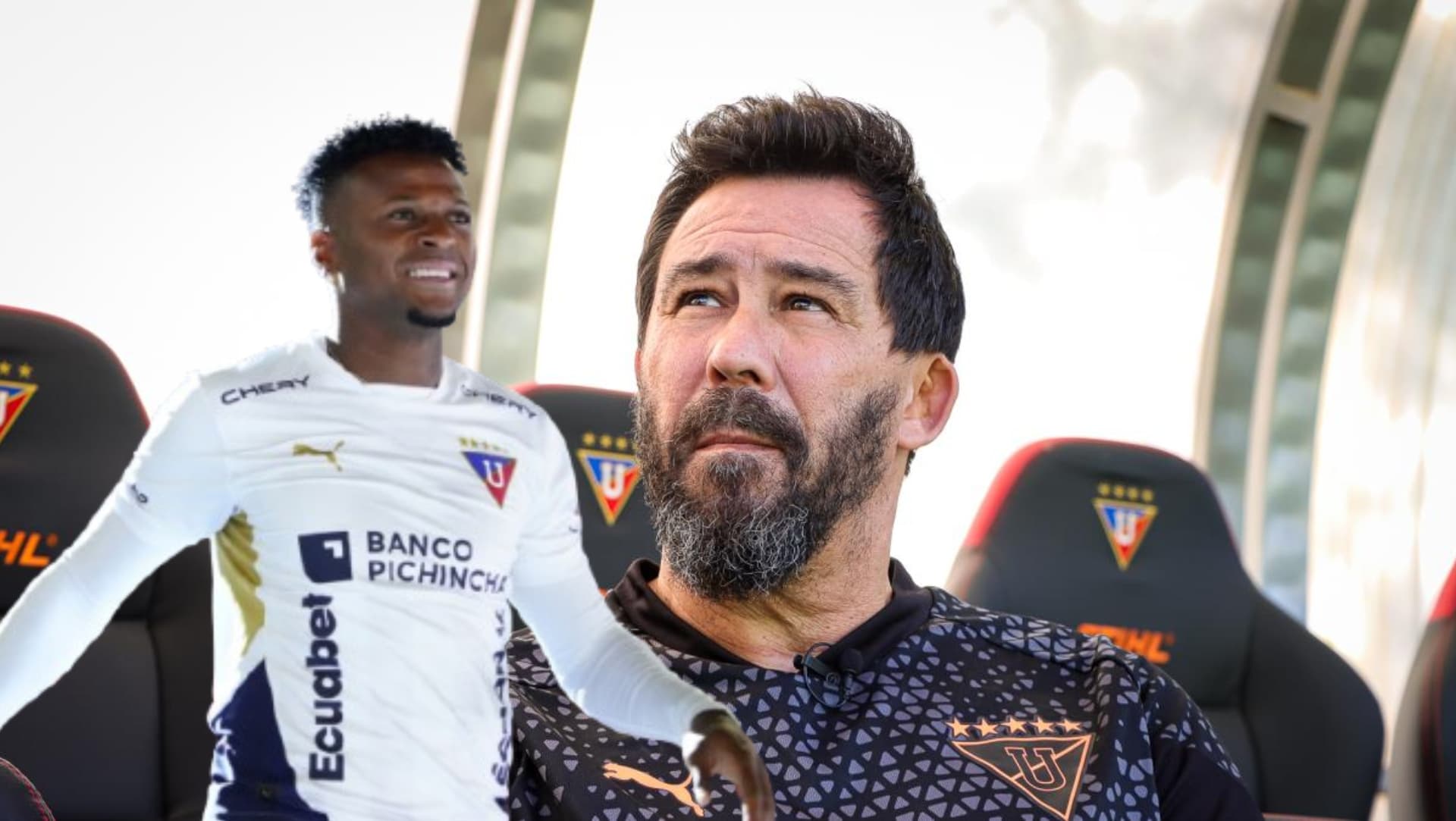 Michael Estrada y Pablo Sánchez