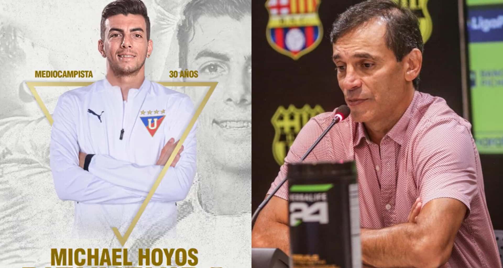 Michael Hoyos salió de Barcelona SC sin pena ni gloria, porque Fabián Bustos lo quemó en otro puesto. Mira lo que hizo en Liga de Quito